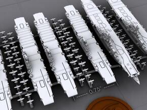 48(UK01+KM01) 4x CV Illustrious + 2x Graf Zeppelin in Tan Fine Detail Plastic