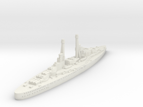 Giulio Cesare (Conte di Cavour Class) Italy in White Natural Versatile Plastic