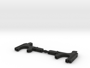 DEX410 DESC410 Front Bulkhead (pair) in Black Natural Versatile Plastic
