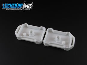 Light Weight Fuel Canisters for Traxxas TRX-4  in White Natural Versatile Plastic