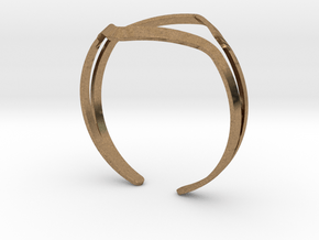 YOUNIVERSAL YY Bracelet in Natural Brass: Small