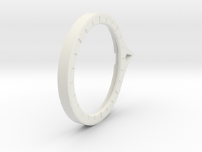 Theta - Protractor Ring: Retaining Disc  in White Natural Versatile Plastic