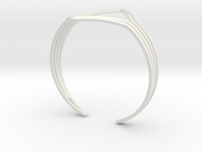 YOUNIVERSAL YY Bracelet R in White Natural Versatile Plastic: Small