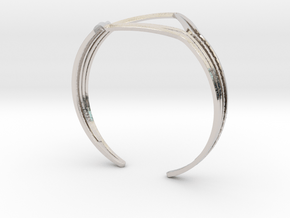YOUNIVERSAL YY Bracelet R in Platinum: Small