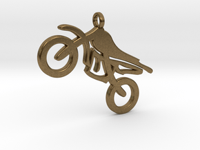 motorbike in Natural Bronze
