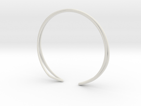 A-LINE Enmotion, Bracelet  in White Natural Versatile Plastic: Small