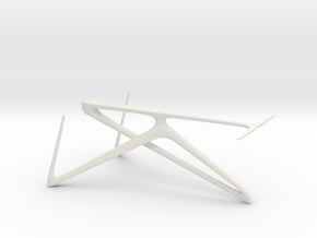 Mantis in White Natural Versatile Plastic