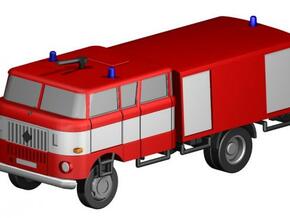 W50 Feuerwehr / Fire truck (Z-Scale 1/220) in Tan Fine Detail Plastic