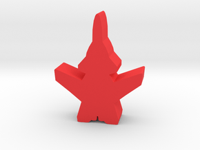 Game Piece, Red Force Berkut Fighter in Red Processed Versatile Plastic