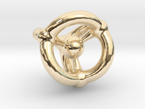 Universe in 14k Gold Plated Brass
