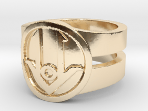 Ring Design ACE 01 in 14K Yellow Gold