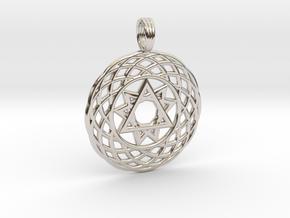 SPHERICORE in Rhodium Plated Brass