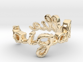 Paigehollie Ring  in 14K Yellow Gold