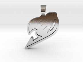 Fairy Tail [pendant] in Polished Silver