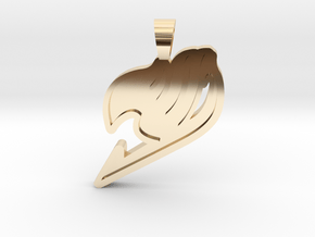 Fairy Tail [pendant] in 14k Gold Plated Brass