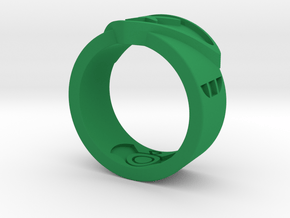 Power FF Ring Sz 7 in Green Processed Versatile Plastic: 7 / 54