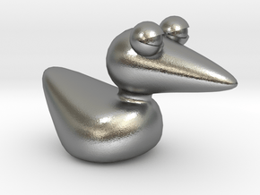 Duck in Natural Silver