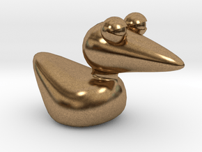 Duck in Natural Brass