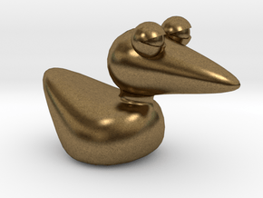 Duck in Natural Bronze