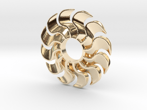 Fidget Turbofan in 14K Yellow Gold