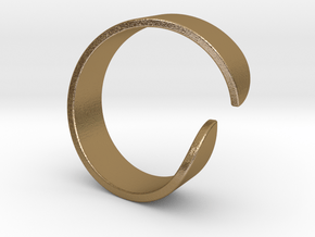Sharing ring in Polished Gold Steel: 3 / 44