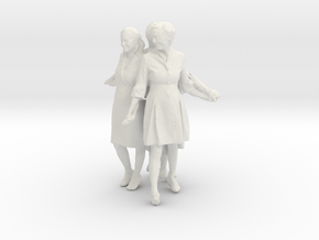 Printle S Couple 118 - 1/24 - wob in White Natural Versatile Plastic