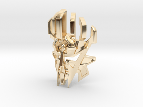 [G1] Mask of Creation in 14k Gold Plated Brass
