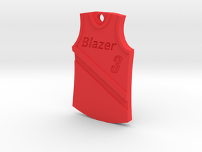 Blazer Jersey in Red Processed Versatile Plastic
