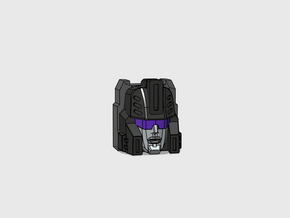 Target Supervisor's Face G1 toy/Headmasters Cartoo in Tan Fine Detail Plastic