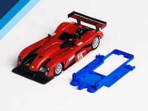 1/32 Fly Panoz LMP-1 Chassis for Slot.it pod in White Natural Versatile Plastic