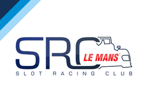 1/32 SRC Le Mans LMP1 Chassis in Blue Processed Versatile Plastic