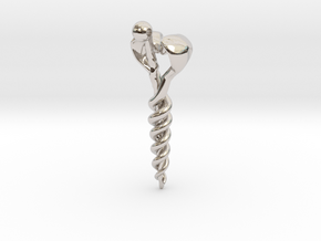 Egyptian Wadjet Cobras  in Rhodium Plated Brass