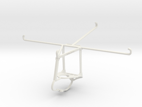 Controller mount for Nimbus & Apple iPad Air - Top in White Natural Versatile Plastic