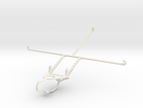 Controller mount for Nimbus & Apple iPad Air 2 - F in White Natural Versatile Plastic