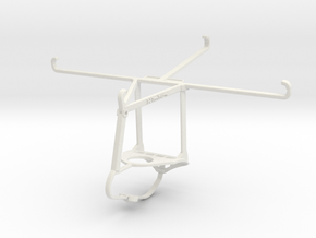 Controller mount for Nimbus & Apple iPad mini 3 -  in White Natural Versatile Plastic