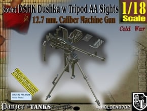 1/18 DSHK Dushka w-Tripod AA Sights  in Tan Fine Detail Plastic