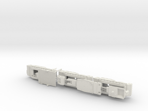 SA12 / SA23 SAM Battery Cmd. Section 1/144 in White Natural Versatile Plastic