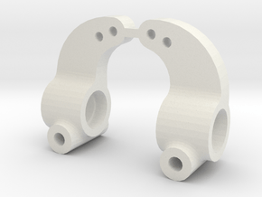 losi xx cr and xxt cr rear hub in White Natural Versatile Plastic