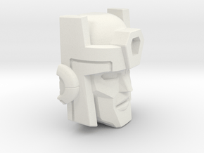 Grumpy Old Sergeant's G1 Toon Face in White Natural Versatile Plastic