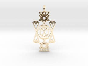 Galactic Transporter in 14K Yellow Gold