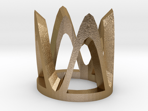 (Large) STAND for RelicMaker's "Lao Che's Diamond" in Polished Gold Steel