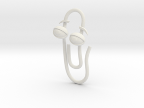 Clippy your office assistant in White Natural Versatile Plastic