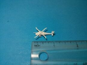 Pavehawk helicopter x9 1/650 in White Natural Versatile Plastic