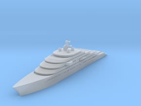 Miniature Gleam Project Super Yacht - Nauta Design in Tan Fine Detail Plastic