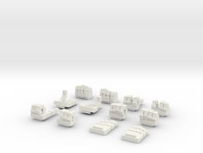 MG Wing Expressive Hands VALUE PACK in White Natural Versatile Plastic