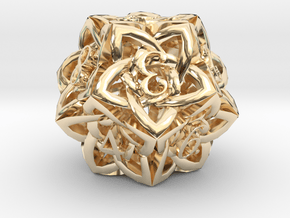 Celtic D12 in 14K Yellow Gold