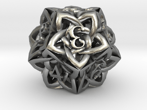 Celtic D12 in Natural Silver