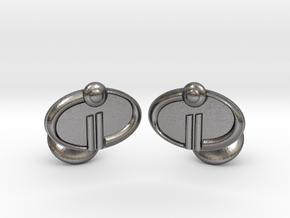 The Incredibles 2 Cufflinks in Polished Nickel Steel