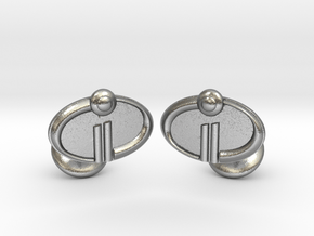 The Incredibles 2 Cufflinks in Natural Silver