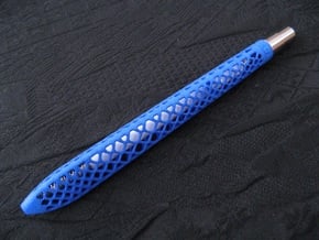 Simple Clicky Pen (063) Body Type A in Blue Processed Versatile Plastic